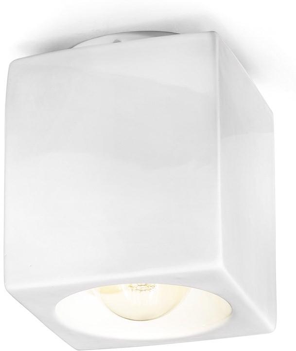 FERROLUCE Квадратный керамический потолочный светильник Vintage C987 - Вид №1