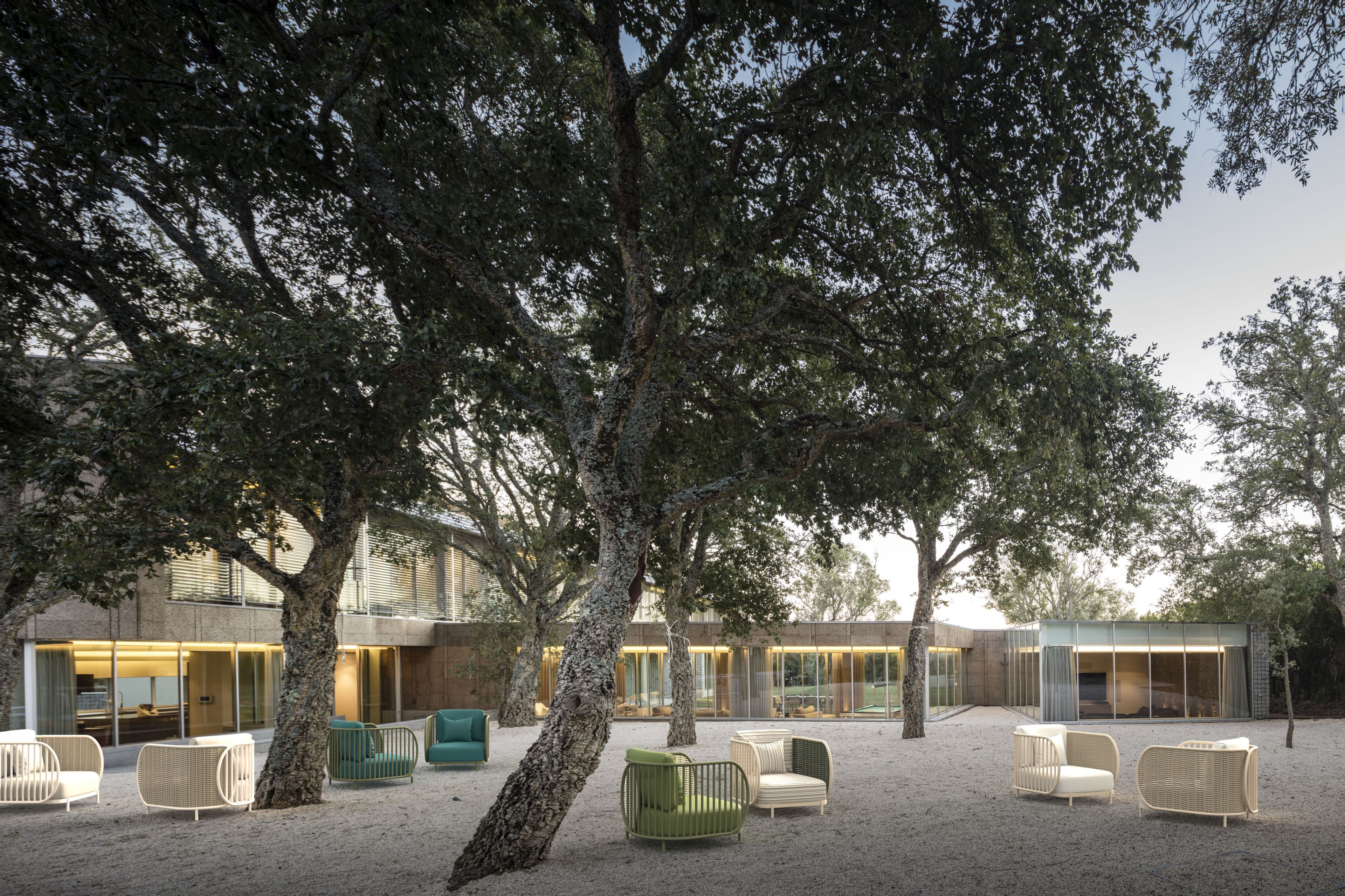 Алюминиевое садовое кресло, Sunbrella® и веревка YAAZ Ova ARCH-00008547