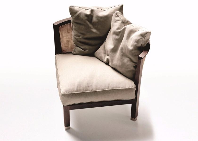 Flexform Кресло из дерева и ткани sun-id-1508555 - Вид №1