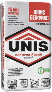 Плиточный клей Юнис Белфикс 25кг Unis 519 - Вид №1