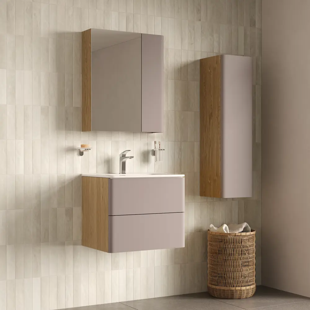 Корпус зеркального шкафа Iddis Lahta LAH60V0i99 72x60x15 см цвет дуб светлый STLM-2198671 - Вид №8