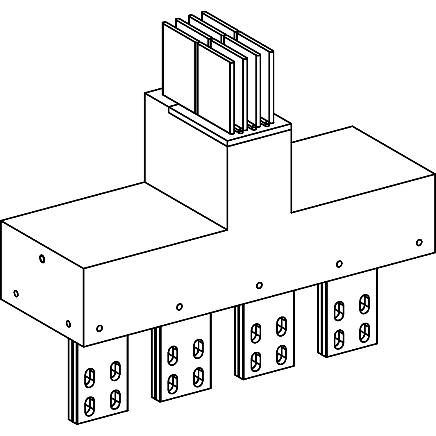 KRA1600ER33 СЕКЦИЯ ВВОДНАЯ ПРЯМАЯ Schneider Electric Canalis 