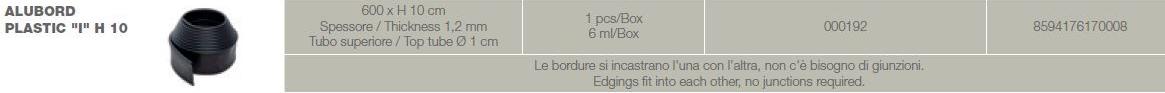 GRANULATI ZANDOBBIO Пластиковый садовый бордюр Prodotti complementari sun-id-1485951 - Вид №7