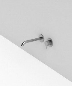 Rexa Design Встраиваемый смеситель для умывальника на два отверстия с длинным изливом REXA-ST238