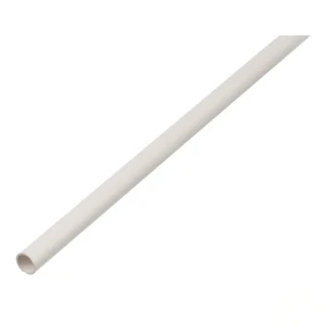 Труба Gah Alberts 10x1x2000 мм, ПВХ, цвет белый 10898707 STLM-2027319