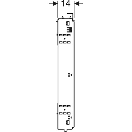 GEBERIT 111.052.00.1 Монтажная коробка Geberit Duofix для зеркального шкафа Geberit ONE  - Вид №4