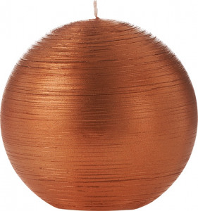 95635 Point a la ligne Свеча круглая 8см (медная) Воск