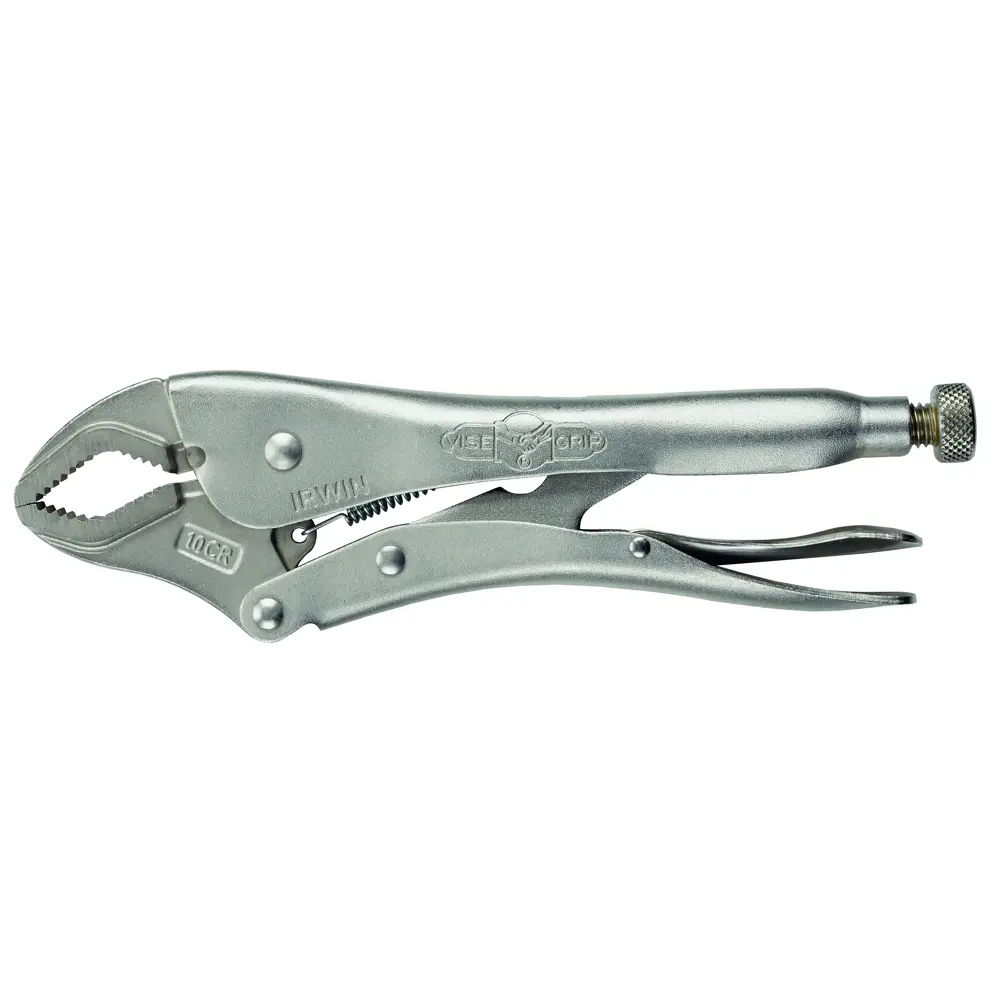 Пассатижи Irwin 10CR 25 изогнутые губки с фиксатором 250 мм STLM-2113942 - Вид №1