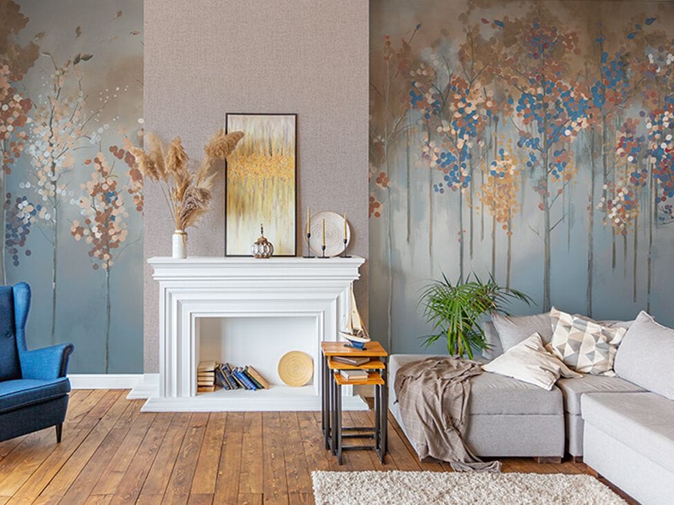 Обои с цветочными мотивами Jannelli&Volpi СП 202 MURALS DECOR ARCH-00150646