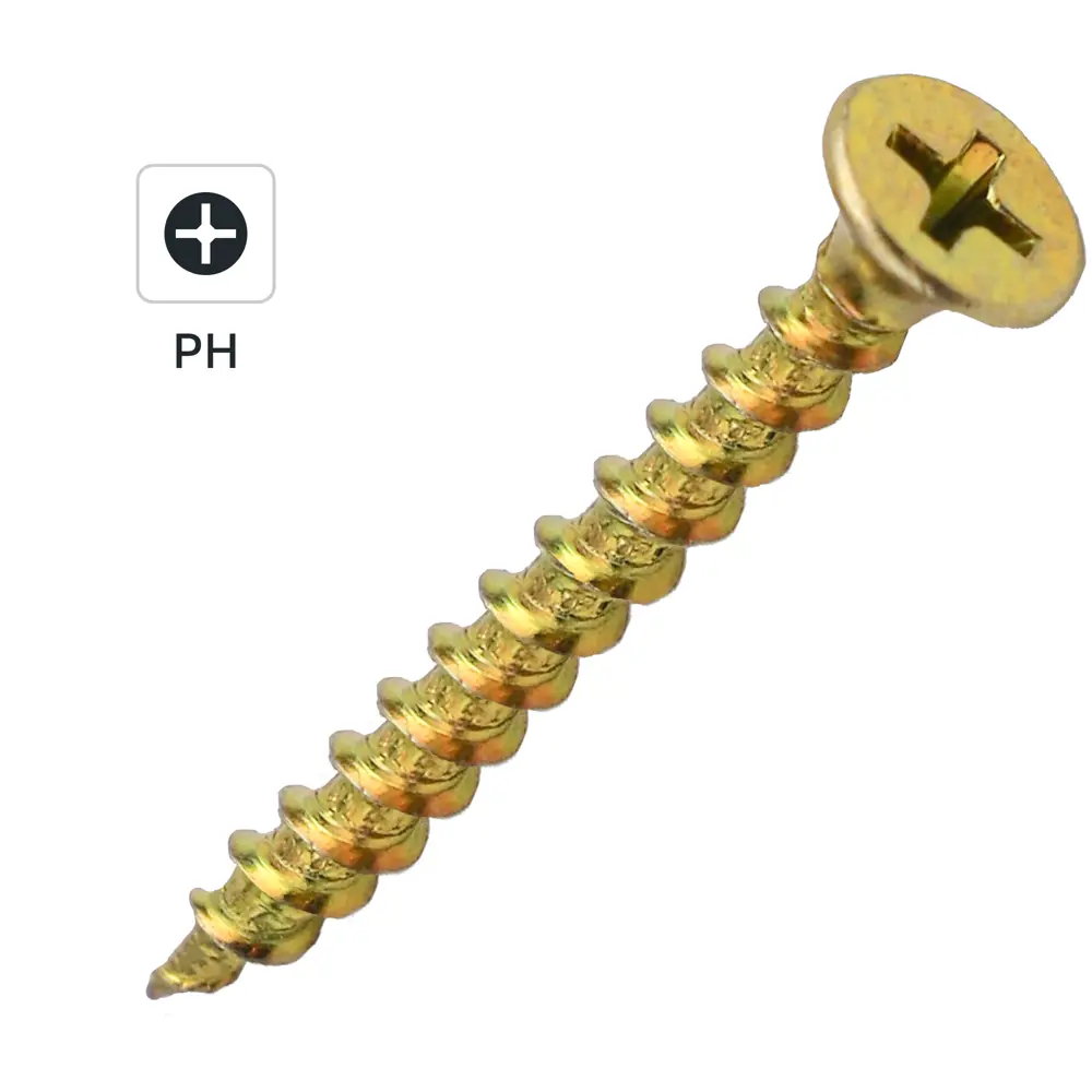 Саморезы по дереву DILWIS оцинкованные 3.5×51 мм (1 кг) 89386204 STLM-1569110