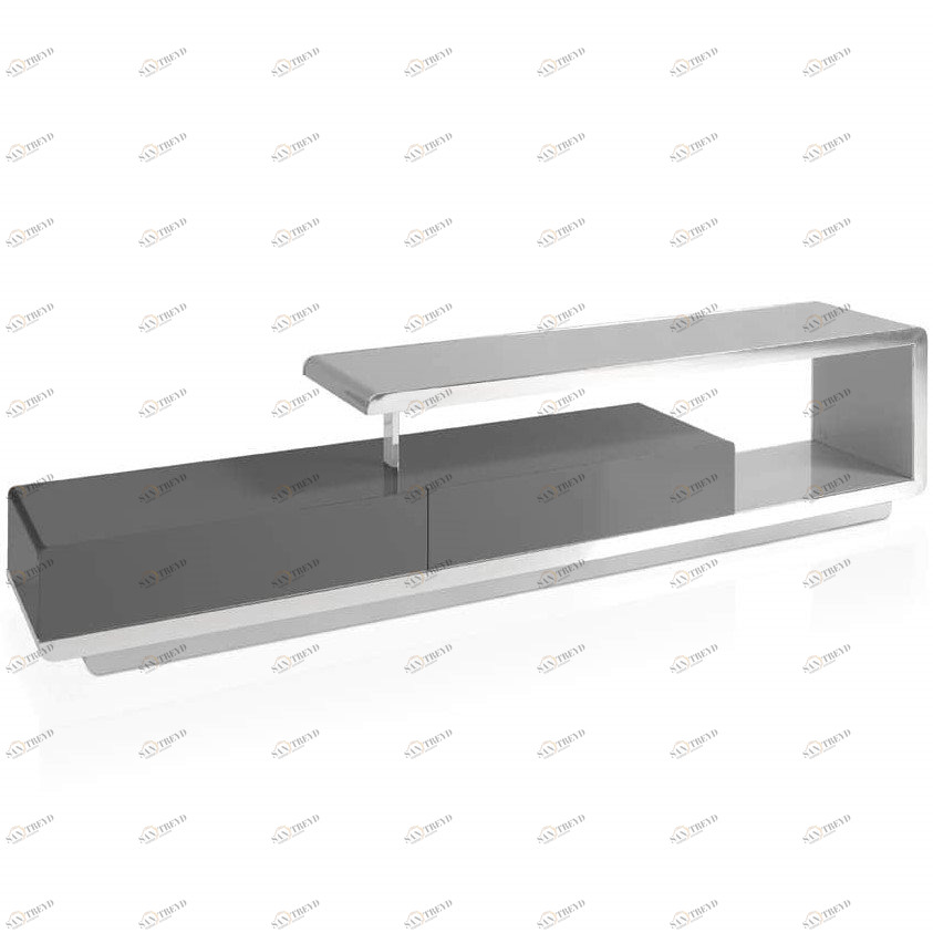 Тумба под телевизор длинная серая F6080 от Angel Cerda ANGEL CERDA  241859 Серый 