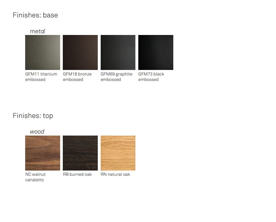 Прямоугольный стол из стали и дерева Cattelan italia ELIOT WOOD ARCH-00083554 - Вид №3