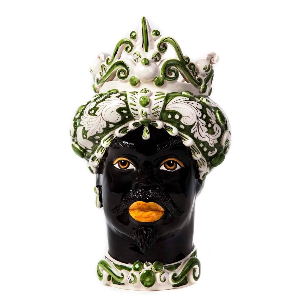 200657-90 ABHIKA ВАЗА МУЖСКАЯ МУЖСКАЯ СРЕДНЯЯ BLACK  - Вид №4
