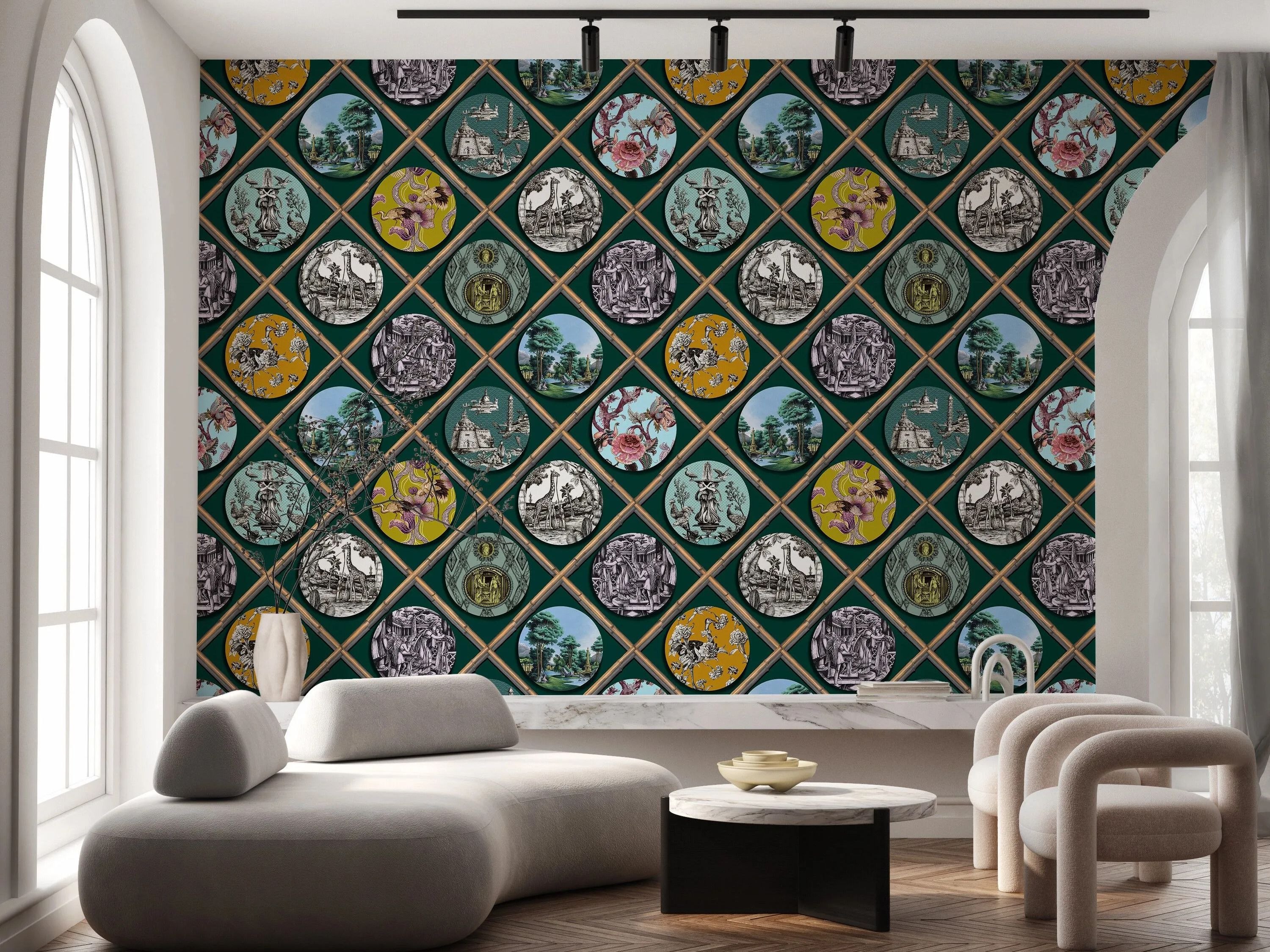 Обои / покрытие Officinarkitettura® Souvenirs de Voyage ARCH-00019303