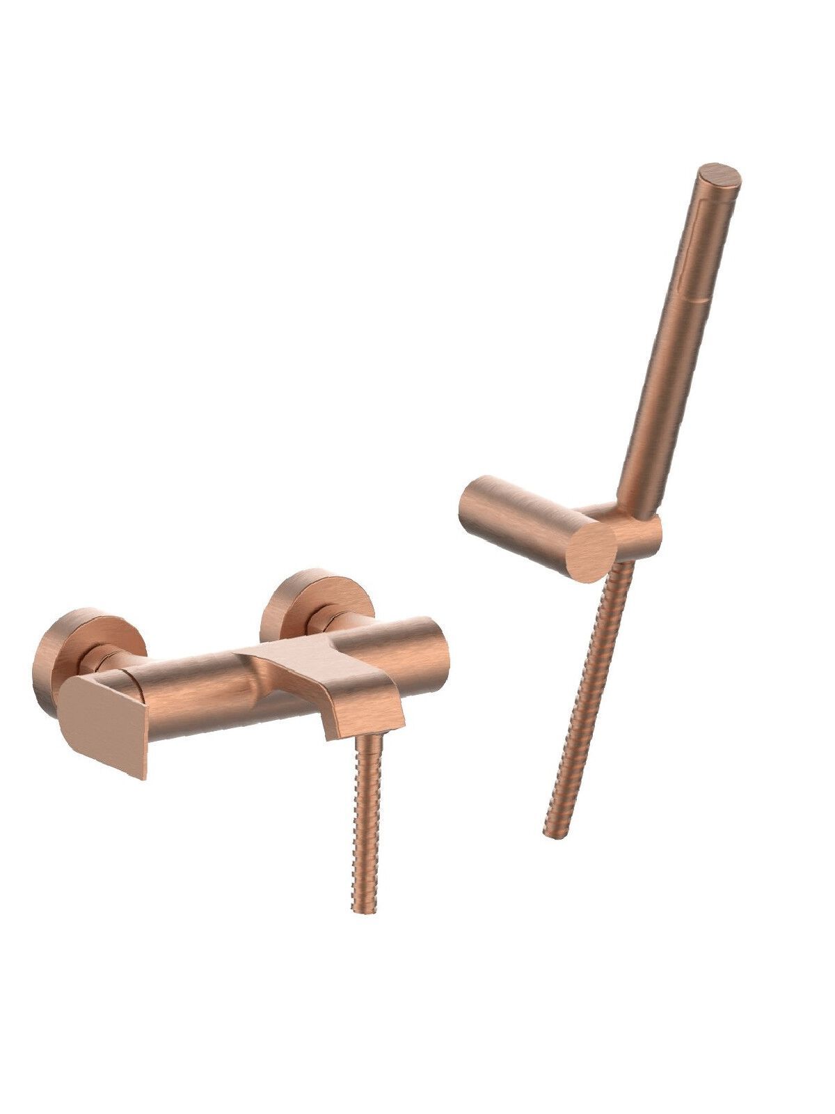 Настенный смеситель для ванны с ручным душем Rubinetterie Frattini Птолемей ARCH-00068297 - Вид №3