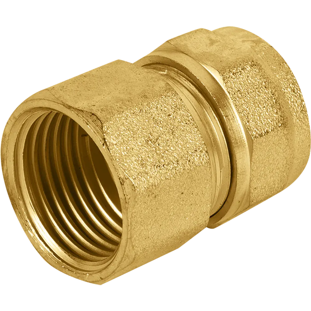 Прямой соединитель AQUABEAM 16 мм × 1/2" для труб PEX и металлопластика 82275217 STLM-0023762