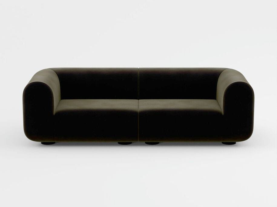 4-местный модульный тканевый диван Tom Dixon Plump sofa ARCH-00055526