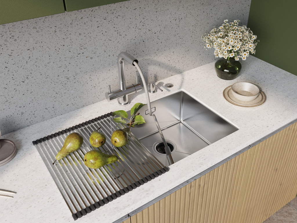 Кухонная мойка Taki 58-2-U/IF IN-R OMOIKIRI 4993767 - Вид №2