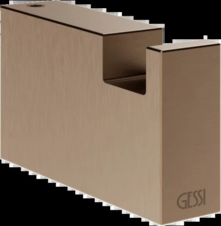 Крючок для халата 20921 708 Gessi Rettangolo k МЕДНЫЙ МАТОВЫЙ PVD