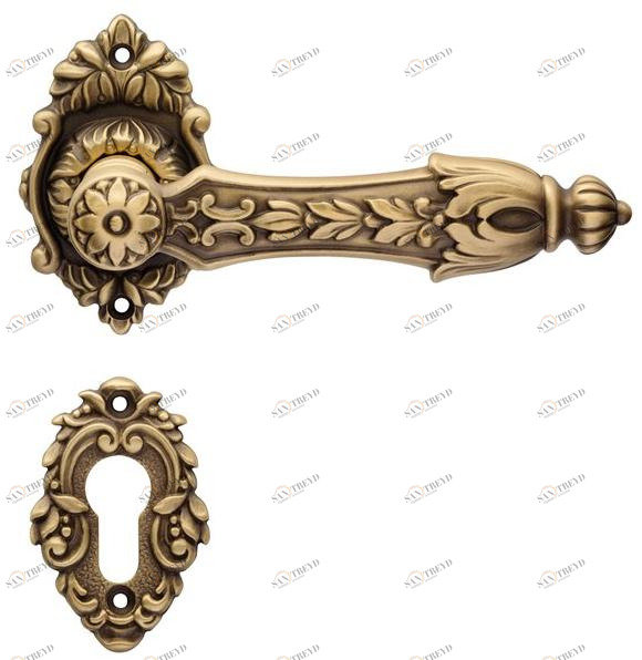 LINEA CALI' Ручка из латуни с накладкой Arcadia sun-id-1493547