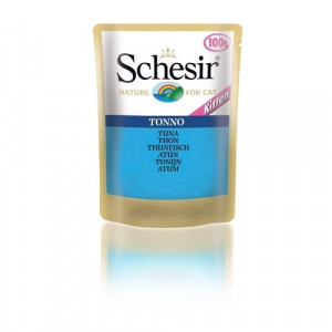 Т0040998 Корм для котят тунец конс.100г SCHESIR