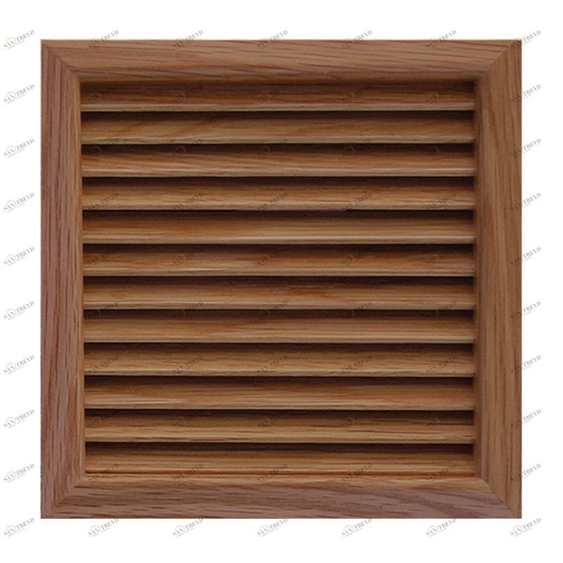 Деревянная вентиляционная решетка, тик 172x172 Santreyd sun-id-683641