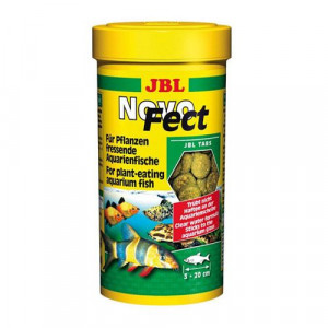 УТ0016904 Корм для рыб NovoFect в форме таблеток для растительноядных рыб 100мл (160шт) JBL