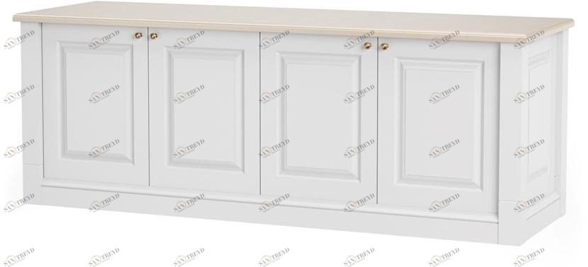 DWFI Буфет лакированный с распашными дверцами  00002256 