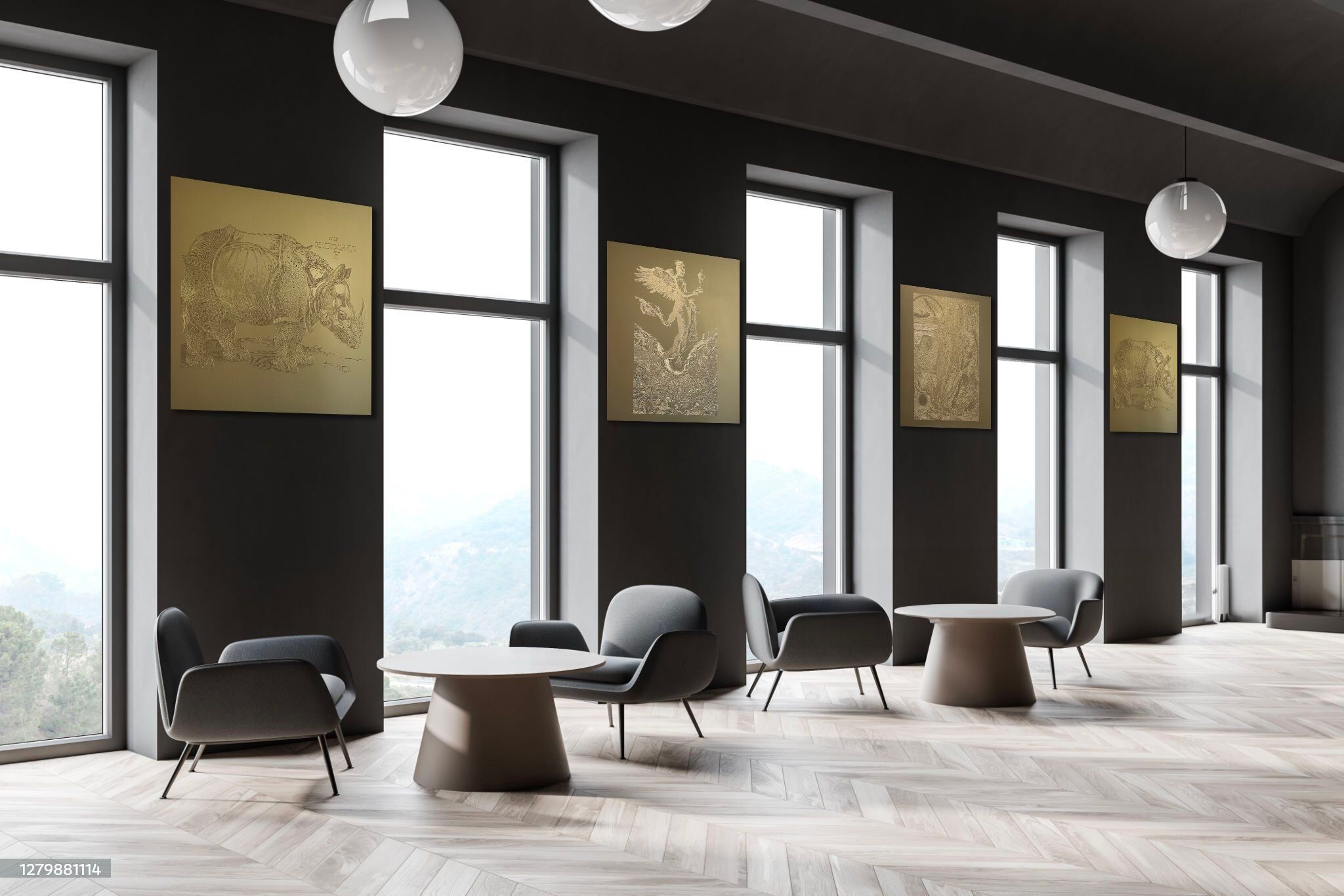 Алюминиевая гравюра на дереве Officinarkitettura® Дюрер ARCH-00118448 - Вид №5