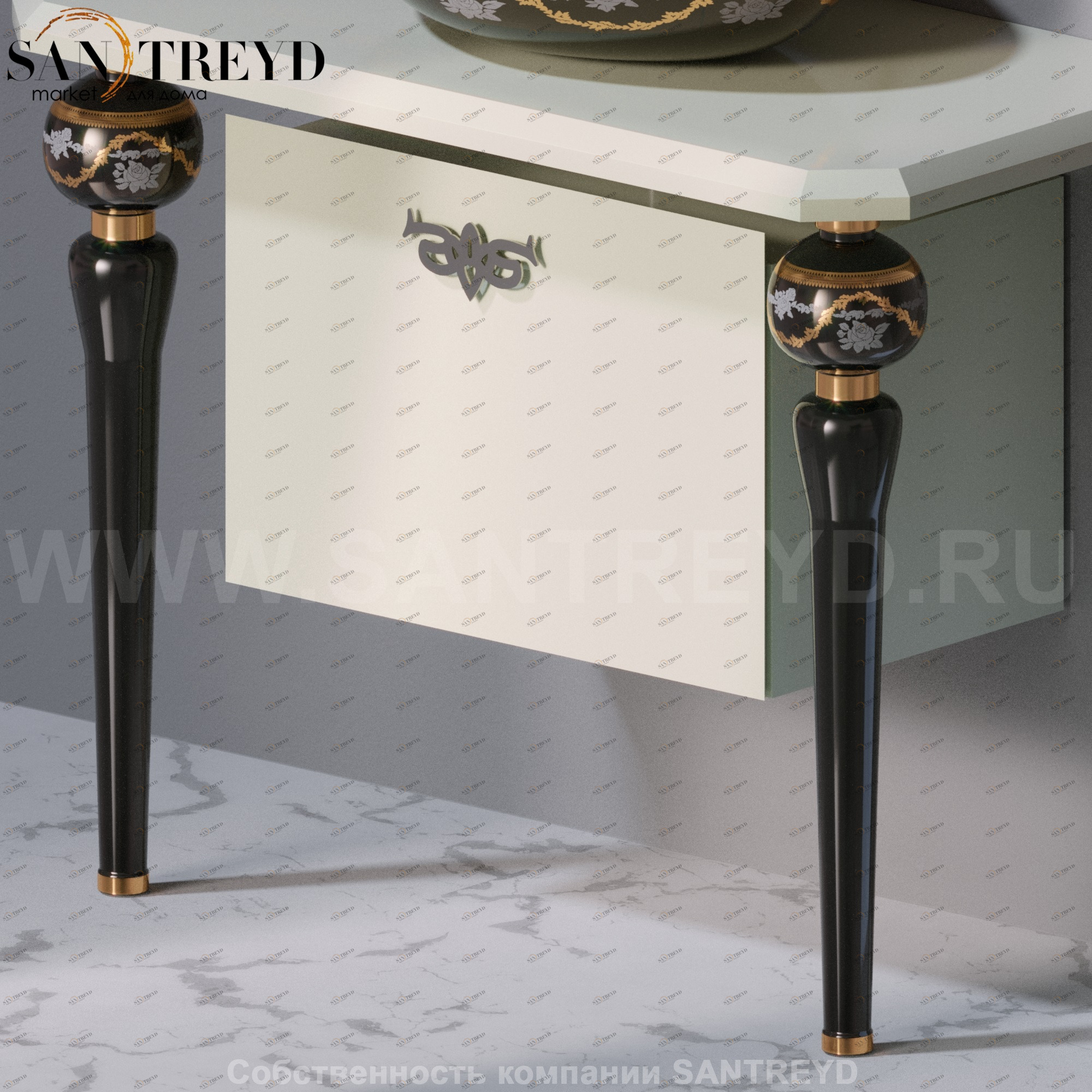 AeT ITALIA Deco Тумба CASSETTIERA S Cерая C272.130 C272130