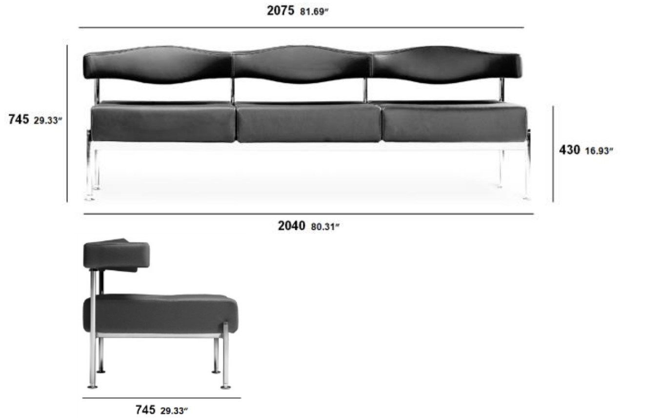 3-местный модульный тканевый диван SITIA Momo ARCH-00045214 - Вид №3