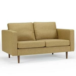 Диван двухместный Otto, дуб/орех, песочный