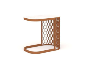 Алюминиевый журнальный столик с порошковым покрытием