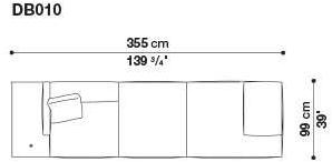 B&B Italia Кожаный диван Dock sun-id-1441060 - Вид №27