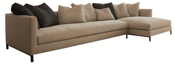 Verzelloni Секционный диван со съемным чехлом из ткани Hampton sun-id-1511617 - Вид №1