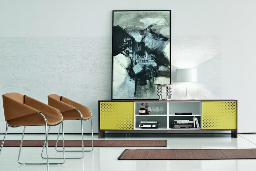 Tonin Casa Кожаное кресло с салазками и подлокотниками sun-id-1501103 - Вид №2