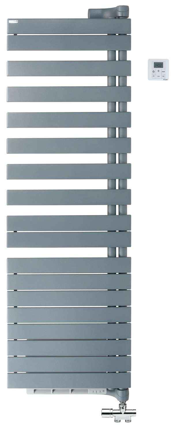 Водяной радиатор XRR090-055IFS Régate Twist +Air, pivot à droite (Avec soufflant) Acova 902  - Вид №2