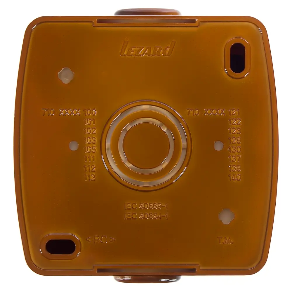 Розетка накладная Lezard Nata с заземлением, цвет сосна 13441331 STLM-2169044 - Вид №2