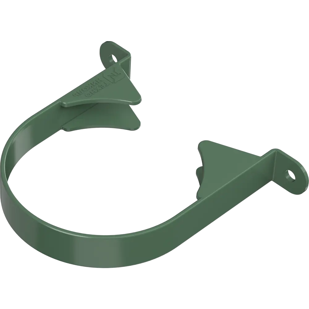 Хомут для водосточной трубы Технониколь Оптима 120x80 мм зеленый STLM-2189229