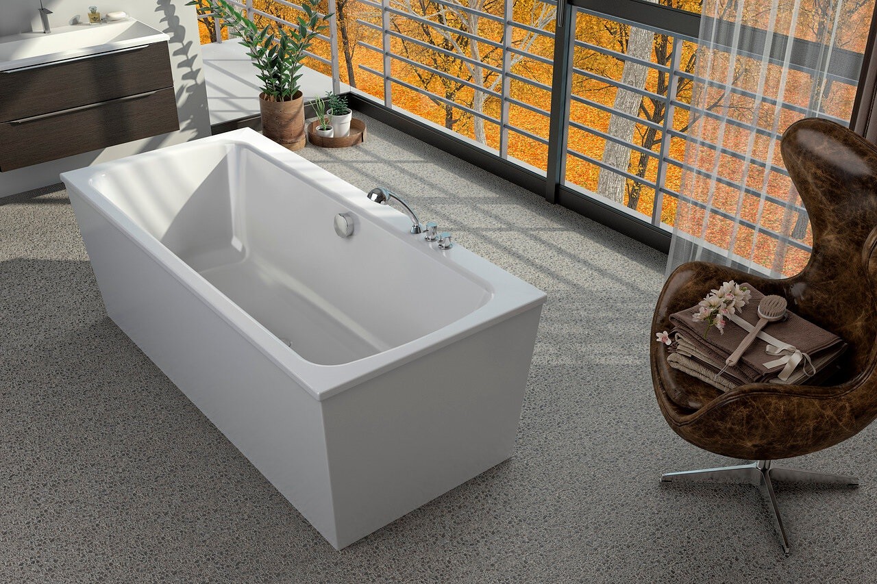 Акриловая ванна Kolpa-San Bell 00747 хромотерапия Словения - Вид №1