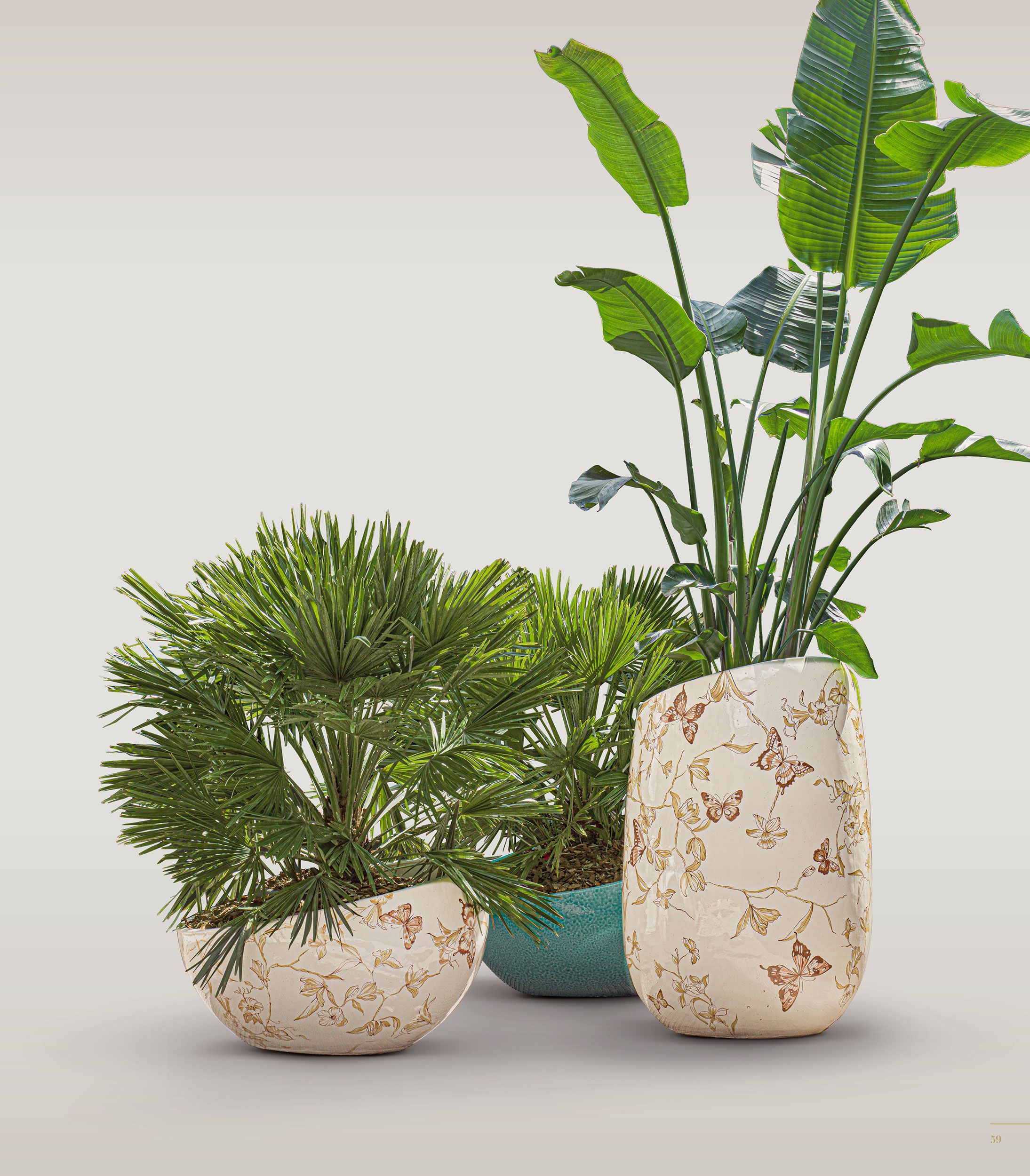 Керамический горшок ручной работы Longhi курорт ARCH-00054566 - Вид №1