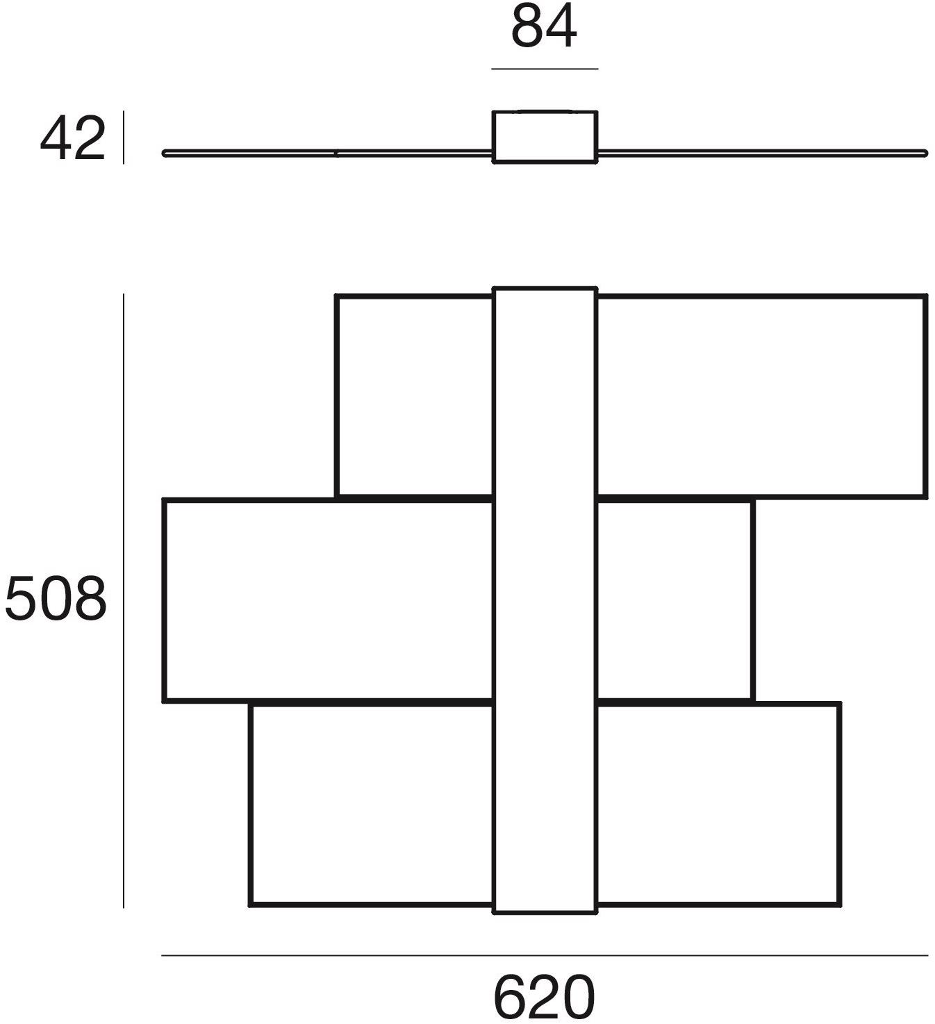 Linea Light Group Стеклянный светодиодный потолочный светильник Triad 2.0 sun-id-1480463 - Вид №3