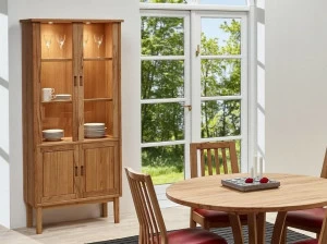 Dyrlund Витрина из дерева и стекла