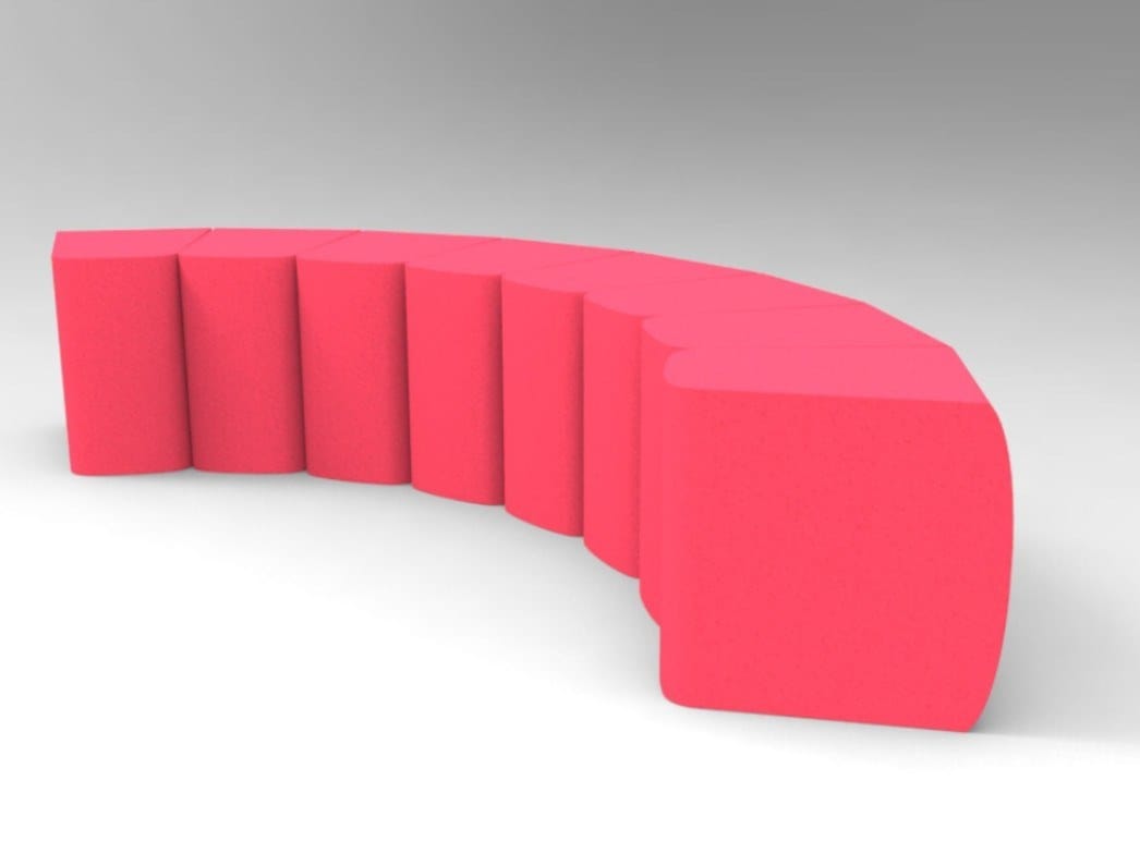 Модульный пуф из пены QM Quinze & Milan UDA ARCH-00098284 - Вид №7