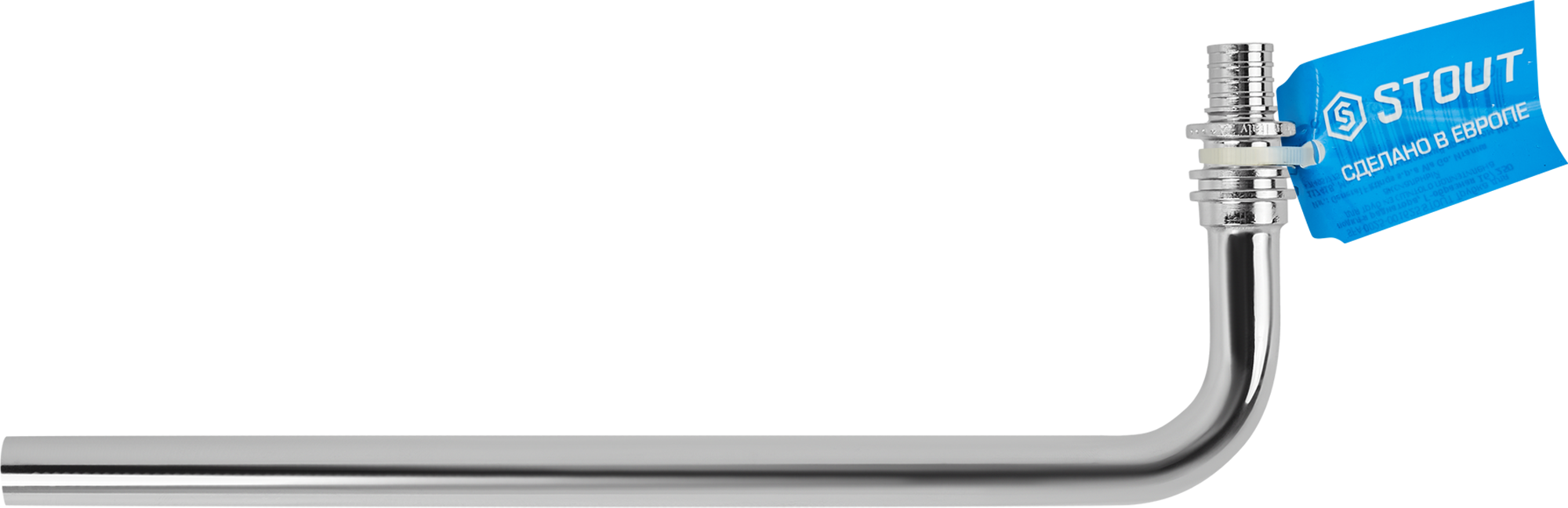 Г-образная трубка Santreyd для подключения радиаторов 16x250 мм 82197839 STLM-0021728 - Вид №2