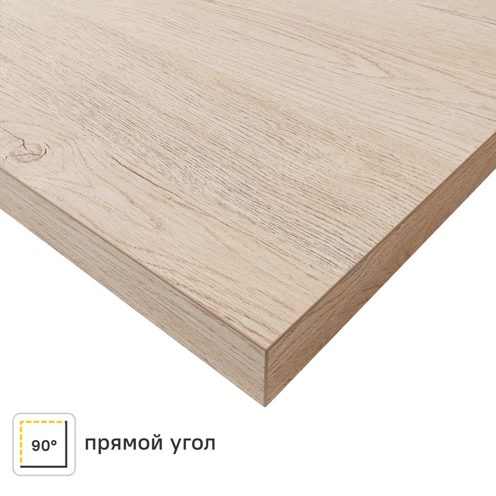 Столешница KONSENSA Дуб Мадуро 60x240x3.8 см ДСП цвет коричневый 89452061 STLM-2194891 ДСП Прямой угол