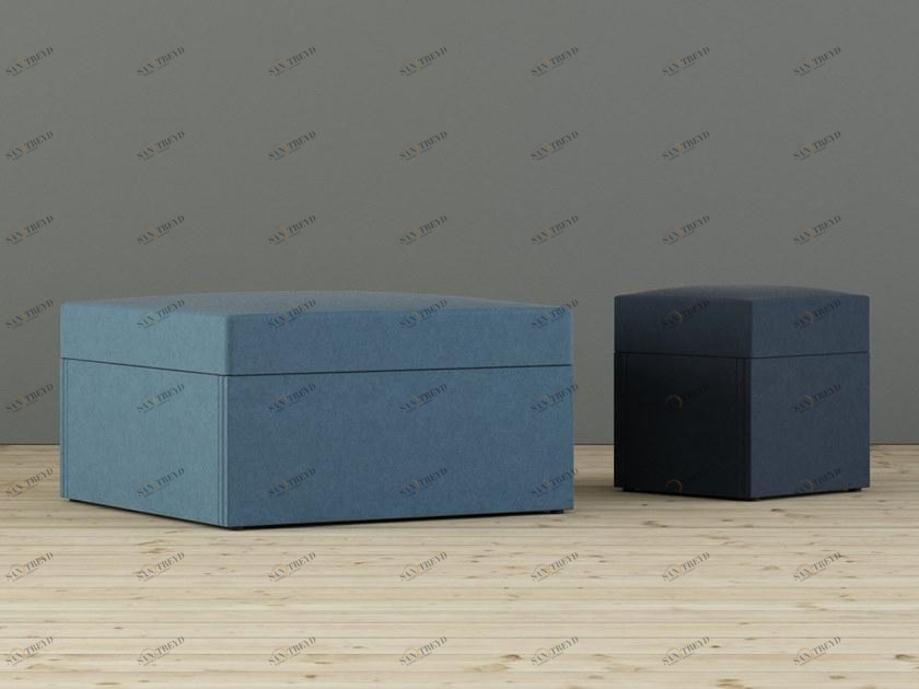 Glimakra of Sweden Квадратный пуф из ткани Limbus sun-id-1509306