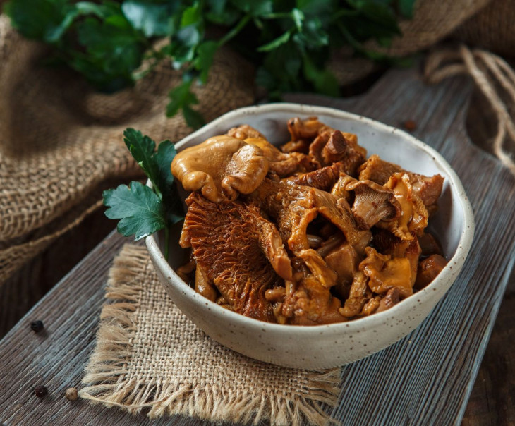 4456 Лисички маринованные Виктория Храмцова Вкусляндия  - Вид №1