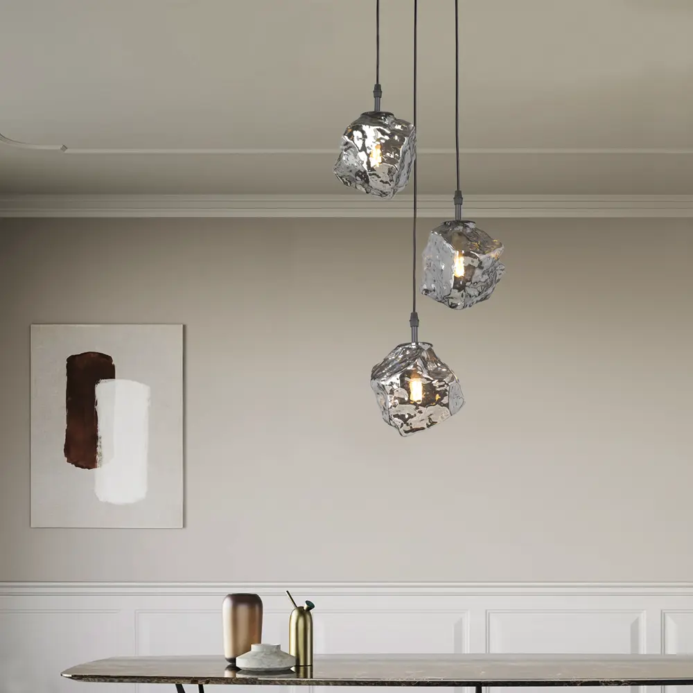 VITALUCE Комета — подвесной светильник с тремя плафонами для современного интерьера 89437966 STLM-1585015 - Вид №7