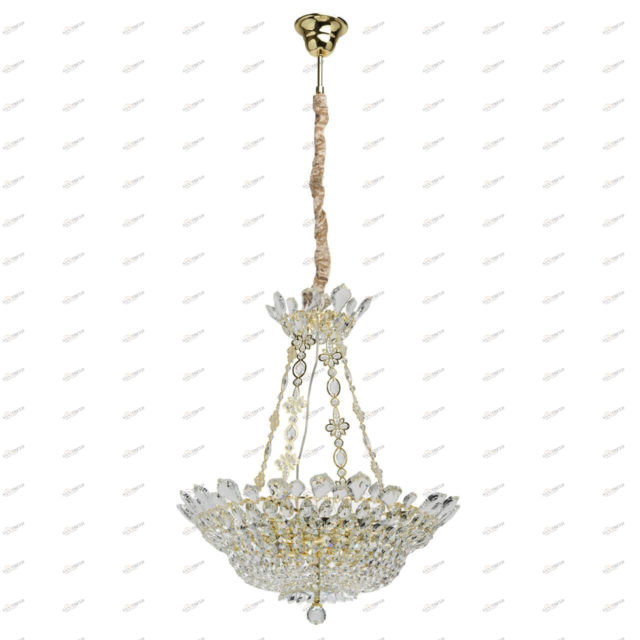 Подвесная люстра MW-Light Патриция 2 447010612 MW-LIGHT ДИЗАЙНЕРСКИЕ, ПАТРИЦИЯ 181812 Золотой 